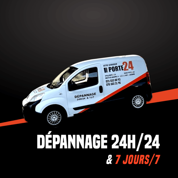 Service de dépannage 24h/24 et 7j/7